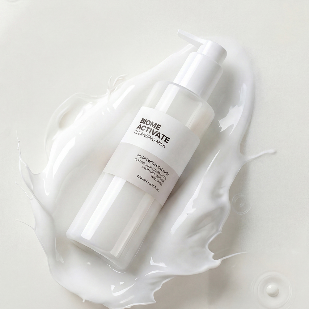 [바액] 뮤신 위드 콜라겐 클렌징 밀크 [200ml] 산뜻세안 보습클렌징 마일드 데일리 약산성 강력세정 - 상세 이미지 3