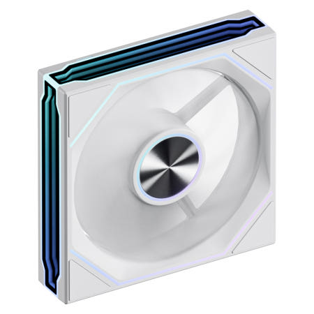 아이구주 아이구주 GX120 PWM ARGB 120mm 케이스 쿨러 화이트, 표준형(정방향)