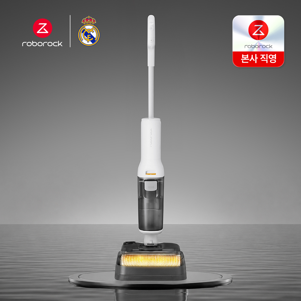 로보락 F25 RT 진공 물걸레 청소기 자동온수세척열풍건조 180도플랫핸들 엉킴방지시스템 모서리밀착청소브러시 습건식동시청소 상품 이미지