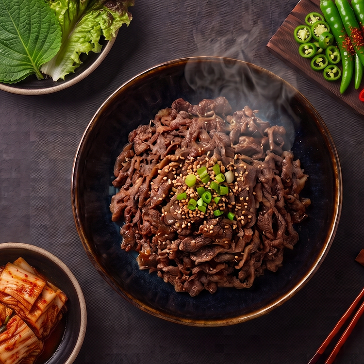 이음곳간 양념소불고기 국물 간장 뚝배기불고기 소고기반찬 밀키트 생일상 500g, 3개 - 상품 이미지