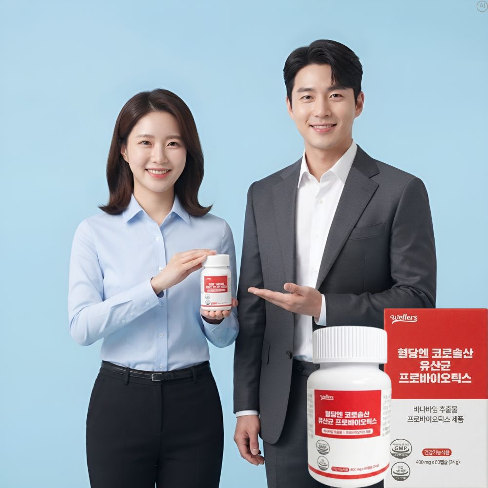 혈당엔 혈당케어앤 유산균 혈당관리 바나바유산균공복 장트러블 - 상세 이미지 3