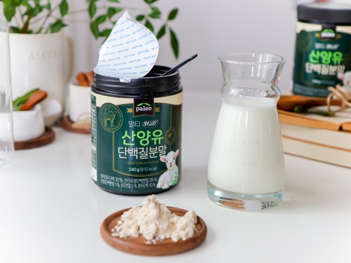 팔레오 멀티 산양유 단백질 저당 초유칼슘 배합 프로틴쉐이크 미숫가루맛 240g, 1개 이미지 8