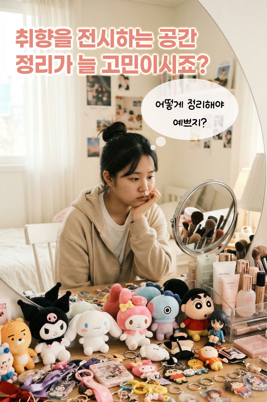 인형케이스 키링 보관함 거치대 정리함 가차 굿즈 홈가차 - 상세 이미지 3