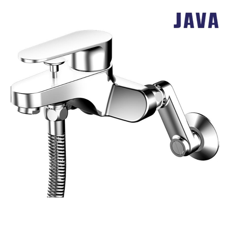 JAVA 욕실 벽붙이 샤워수전 핸드샤워겸용 욕조수전 - 상품 이미지
