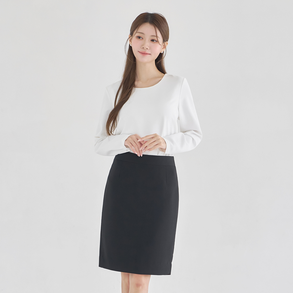 면접치마 정장스커트 빅사이즈 [고급] - 상세 이미지 5