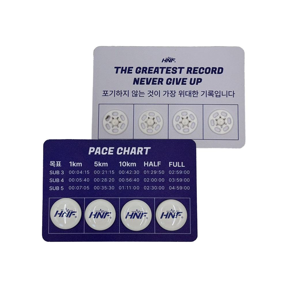 HNF 러닝 마라톤 배번호 배번표 고정 클립 부착 철인3종 - 상세 이미지 4