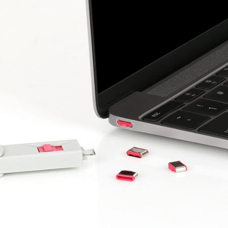 USB잠금장치 USB C 보안 커넥터10개