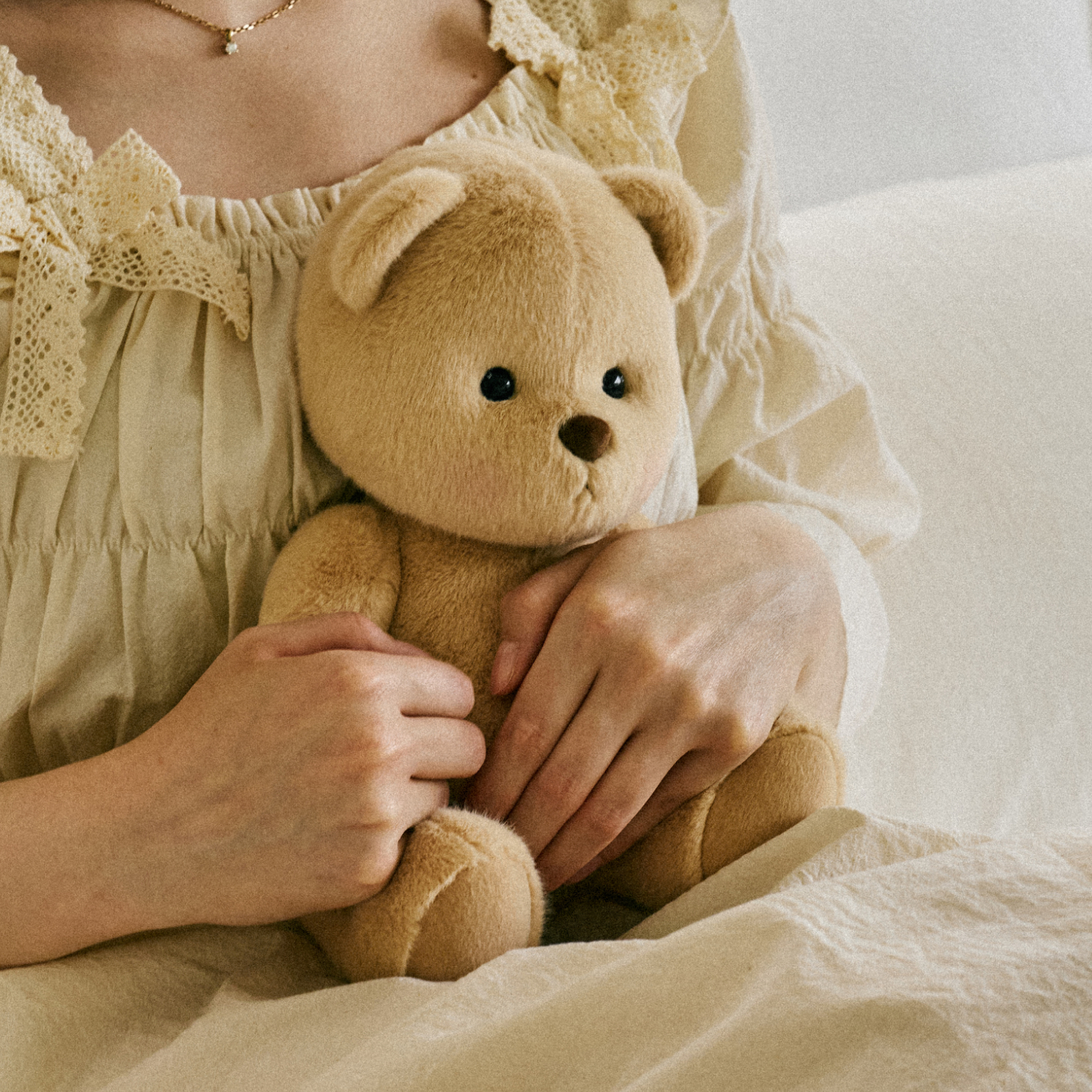 테디테일즈 레나베어 단모 M 30cm 핸드메이드 곰인형 이미지 8