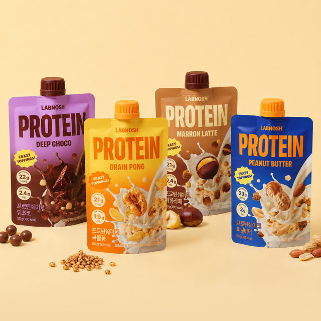 랩노쉬 프로틴 쉐이크 50g, 4종 14포입