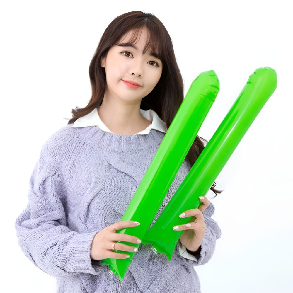 국산 응원막대풍선 응원용풍선 긴 행사용 컬러 칼라 이미지 6
