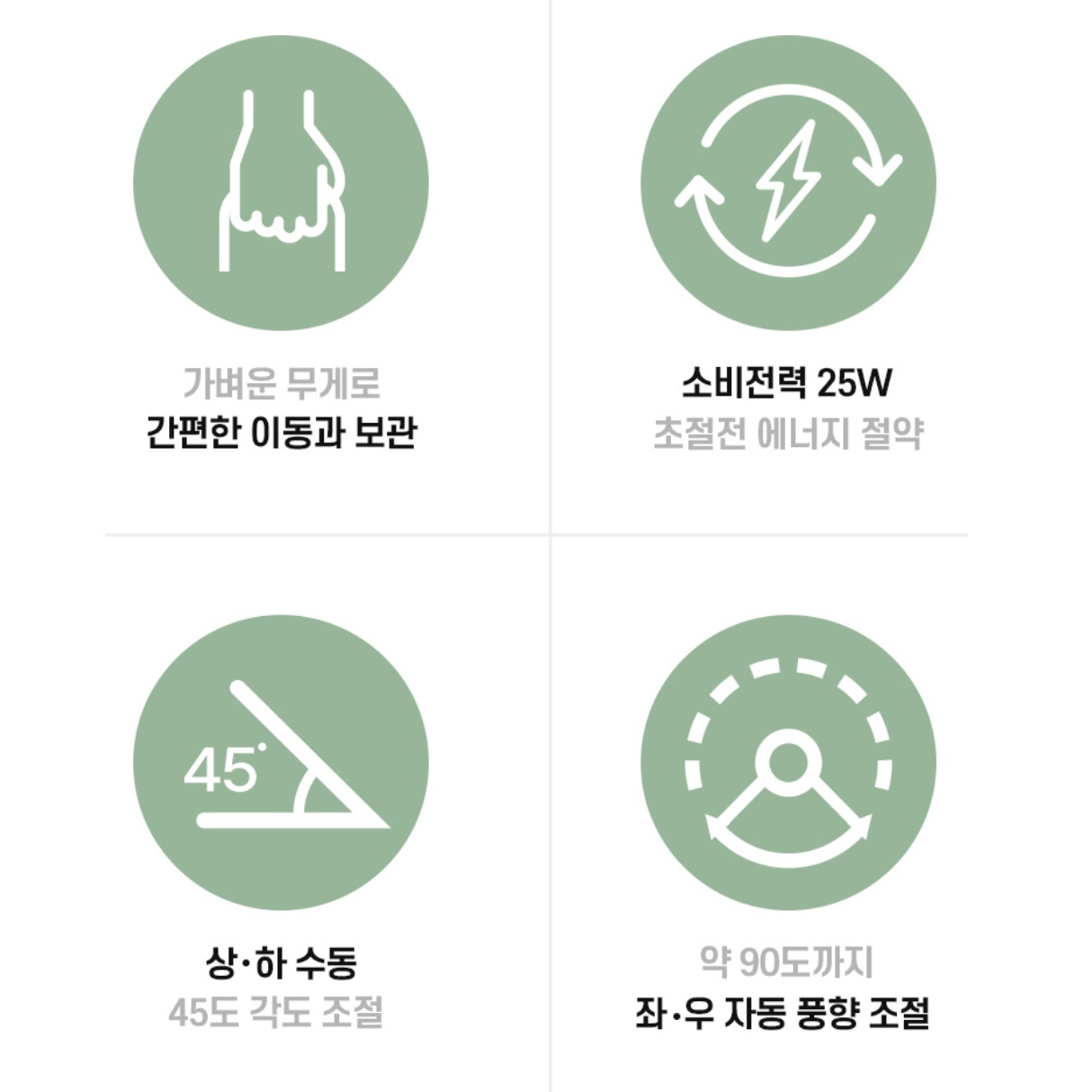 유선 탁상 선풍기 작은 레트로 선풍기 2층 아기 침대 선풍기 - 상세 이미지 2