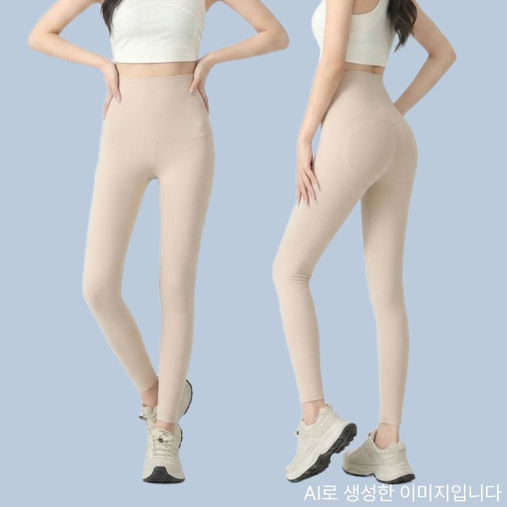 여름쿨레깅스 아이스레깅스 여름쫄바지 타이즈 여자러닝 - 상품 이미지