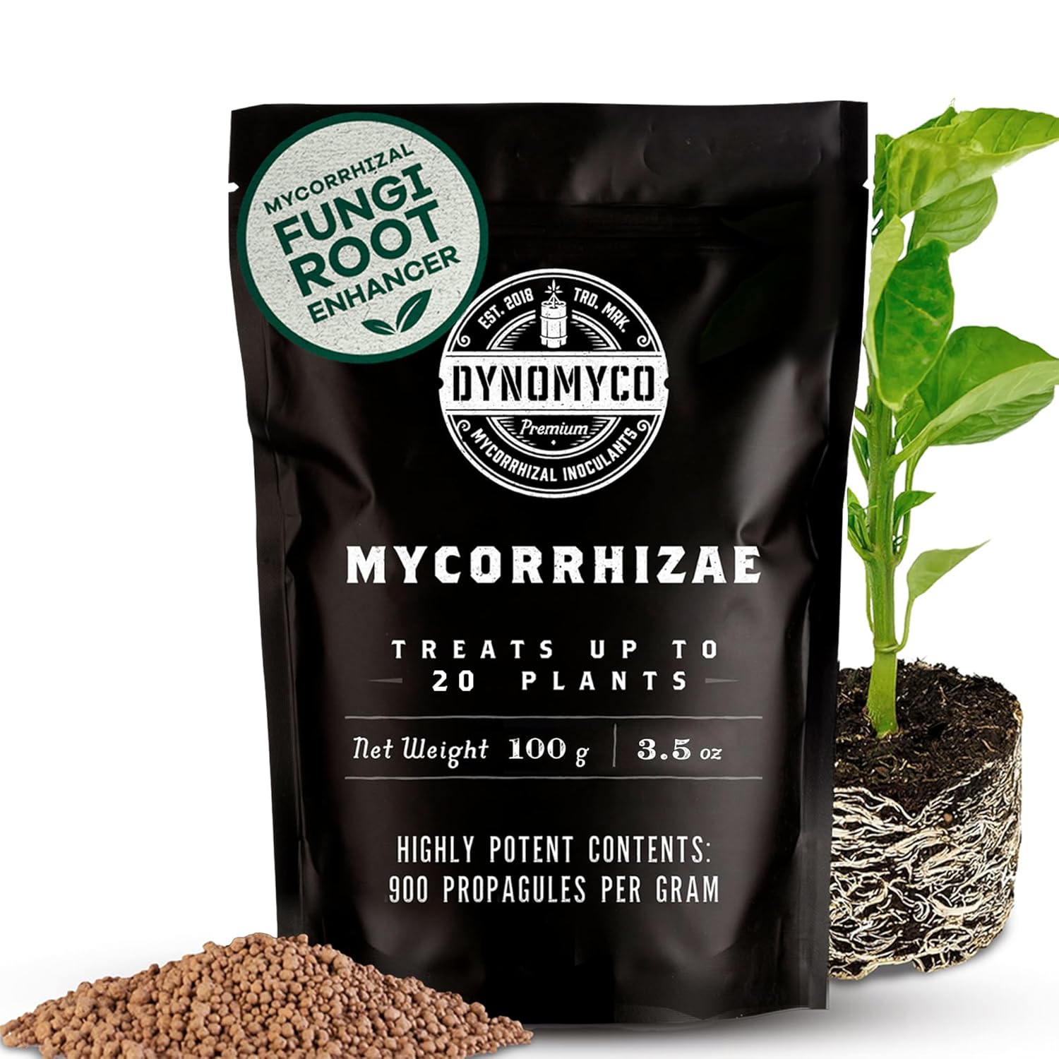 DYNOMYCO 균근 접종제 100g 파우치