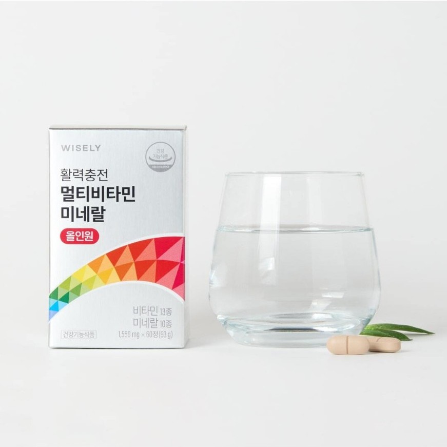 와이즐리 활력충전 멀티비타민 미네랄 올인원 60정, 3개 - 상세 이미지 3