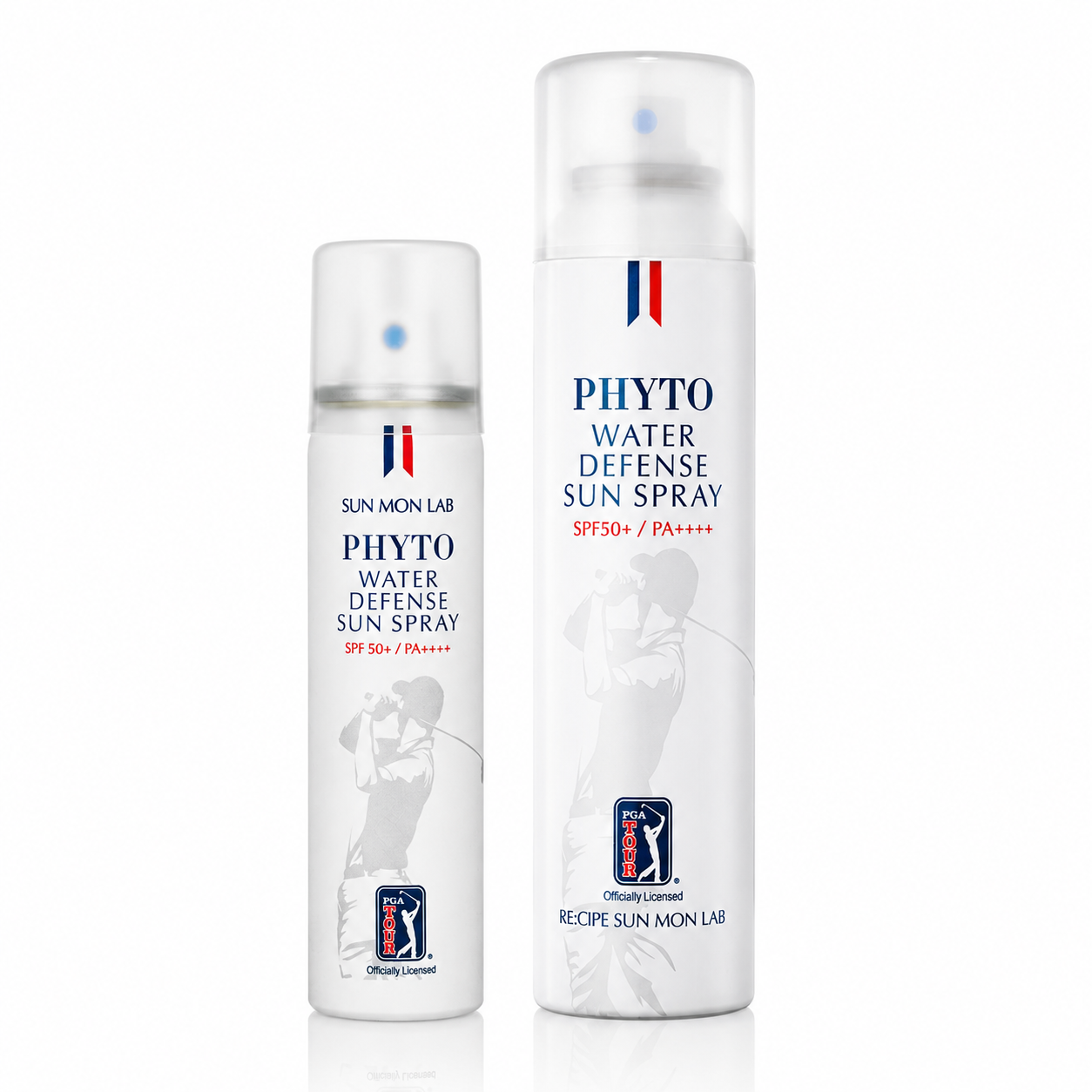 선몬랩 피토 워터 디펜스 선스프레이 휴대용 80ml + 대용량 세트 150ml SPF50+ PA++++ - 상품 이미지