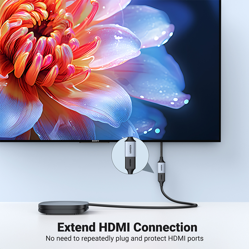 유그린 8K 60Hz 프리미엄 HDMI V2.1 연장케이블 HD165 2m, 1개 - 상세 이미지 2