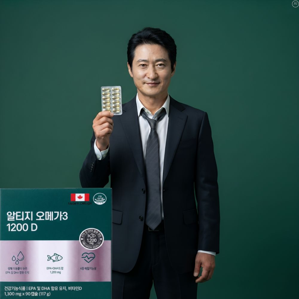 캐나다 알티지오메가3 1200 하루권장량 순도 오메가3함량 효능효과 약3개월 - 상세 이미지 3