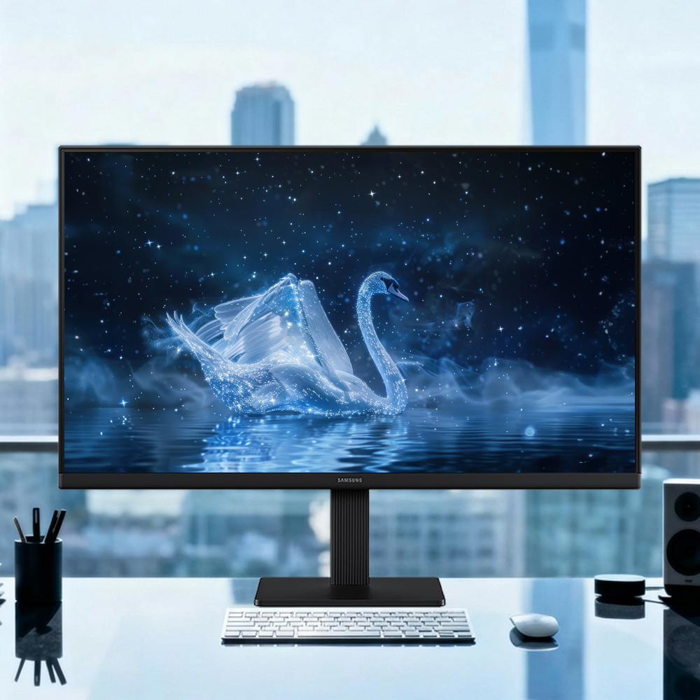 삼성전자 68.6cm(27인치) IPS 100Hz 피벗 모니터 LS27D400 - 상품 이미지