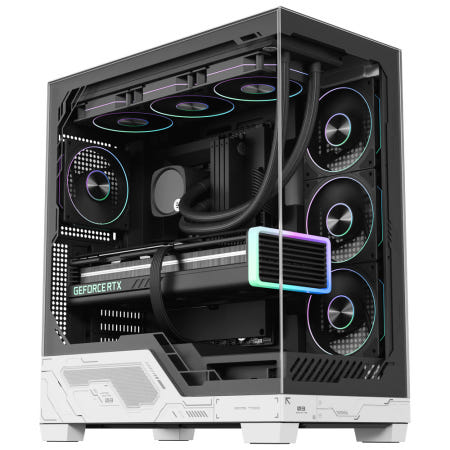 아이구주 VENTI T7000 BTF STEALTH 미들 ATX 컴퓨터 케이스