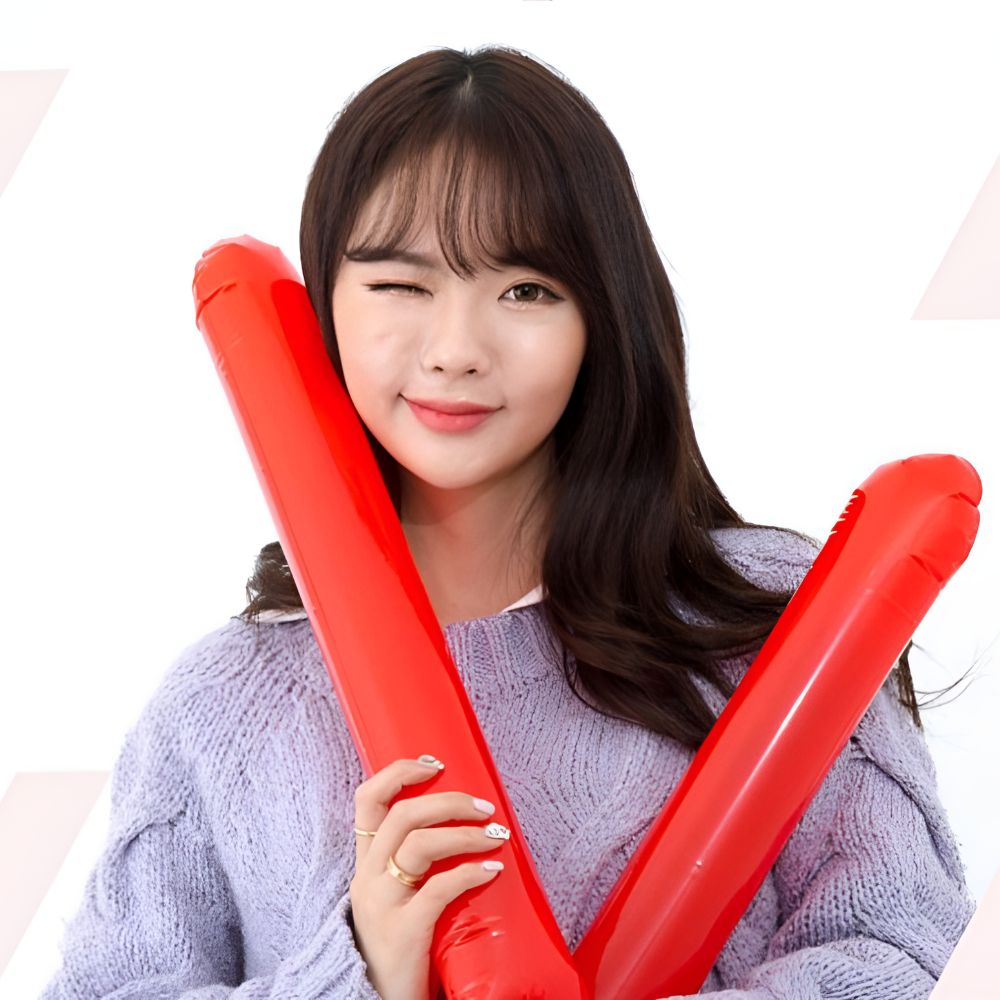 국산 응원막대풍선 응원용풍선 긴 행사용 컬러 칼라 - 상세 이미지 3