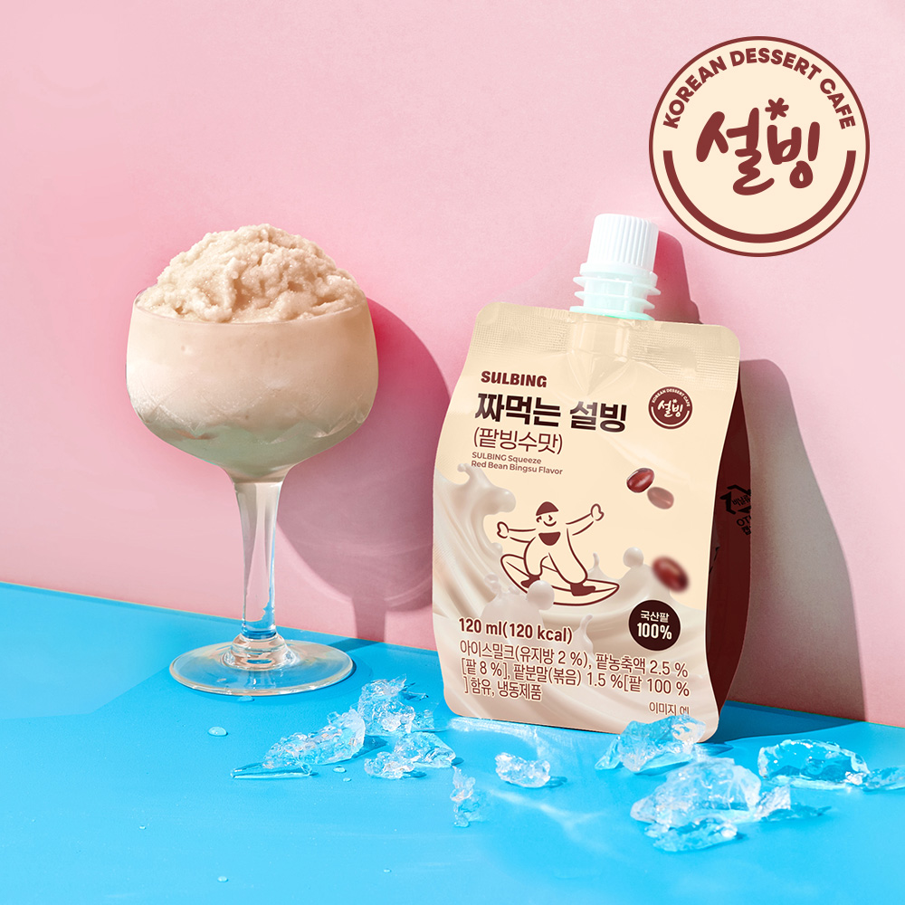 설빙 짜먹는 아이스 팥빙수 24개입 - 상세 이미지 2