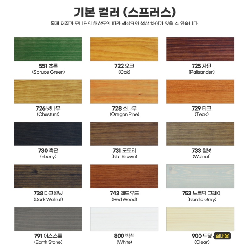 본덱스 오일스테인 20L 반광 목조주택용 펜스용 조색페인트 - 상세 이미지 4