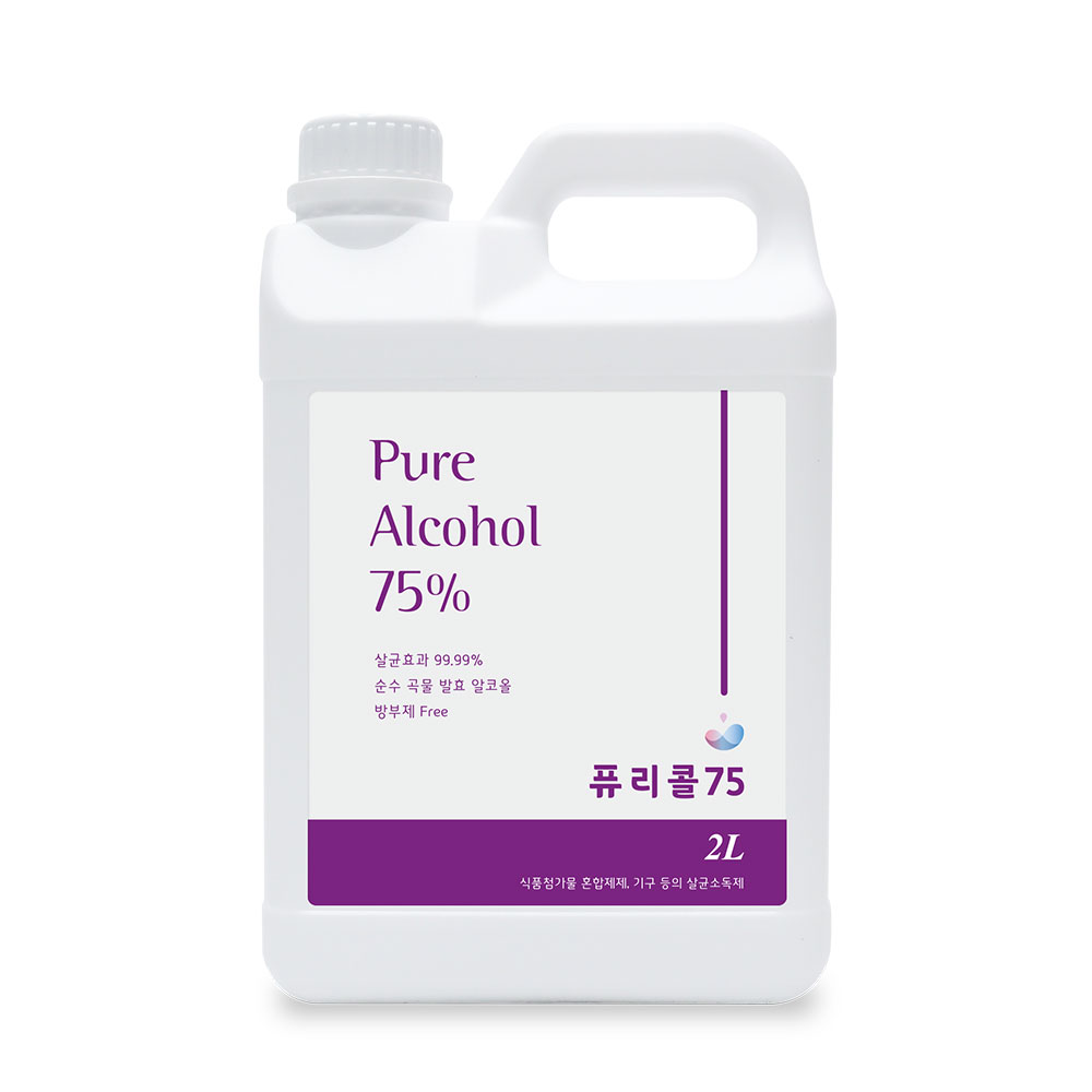 [N단독] 퓨리콜 곡물발효 살균소독제 본품 400ml+리필 2L+ 전원 리필용 깔때기 증정 - 상세 이미지 4