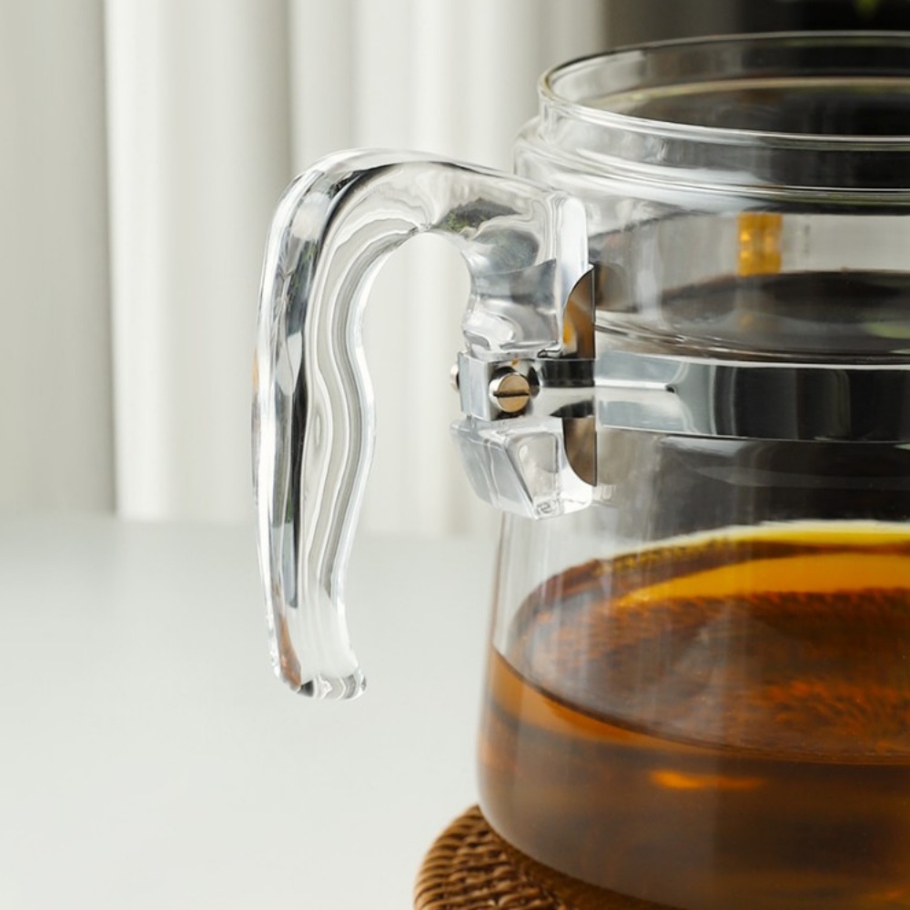 내열유리 약탕기 직화 유리주전자 대용량 티포트 2.5L 차주전자 박대표마켓 - 상세 이미지 4