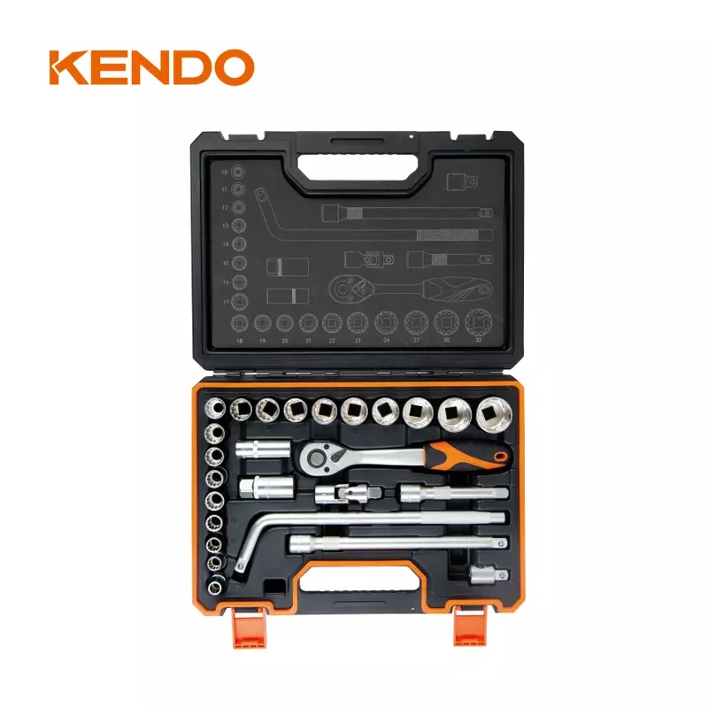 KENDO 켄도 소켓렌치 세트 26PCS 90565 라쳇 복스시리즈 - 상세 이미지 3