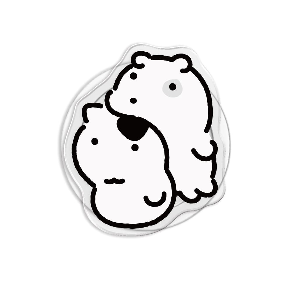 눈멍이 굿즈 맥세이프 그립톡 냠냠 냥이 - 상세 이미지 2