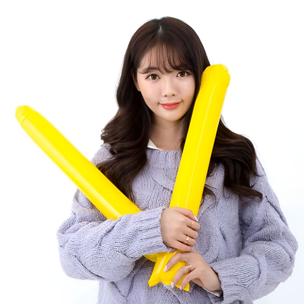 국산 응원막대풍선 응원용풍선 긴 행사용 컬러 칼라 - 상세 이미지 4