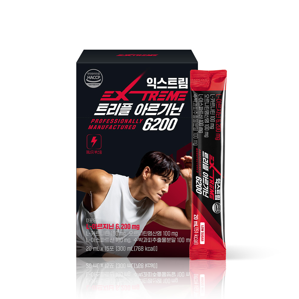 익스트림 김종국 트리플 아르기닌 6200 15포, 1개 - 상세 이미지 2