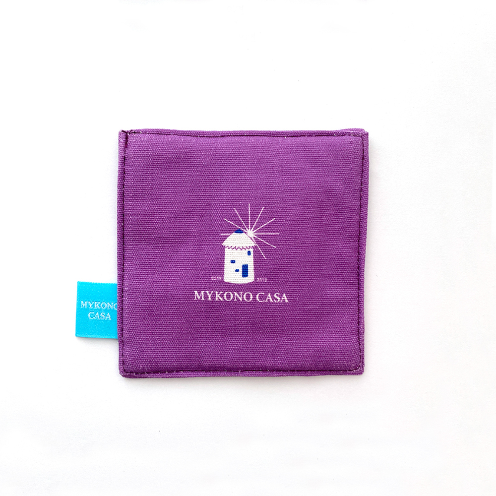패브릭 컵받침 코스터 부겐빌리아 티코스터 - 상세 이미지 3
