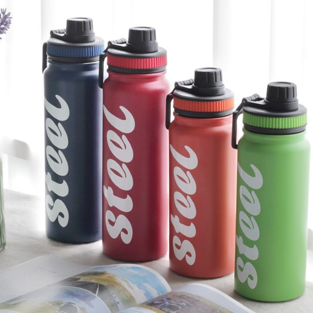 스텐 보온보냉 물병 760ml 630ml 운동용 헬스 자전거 물통 휴대용 박대표마켓 - 상세 이미지 2