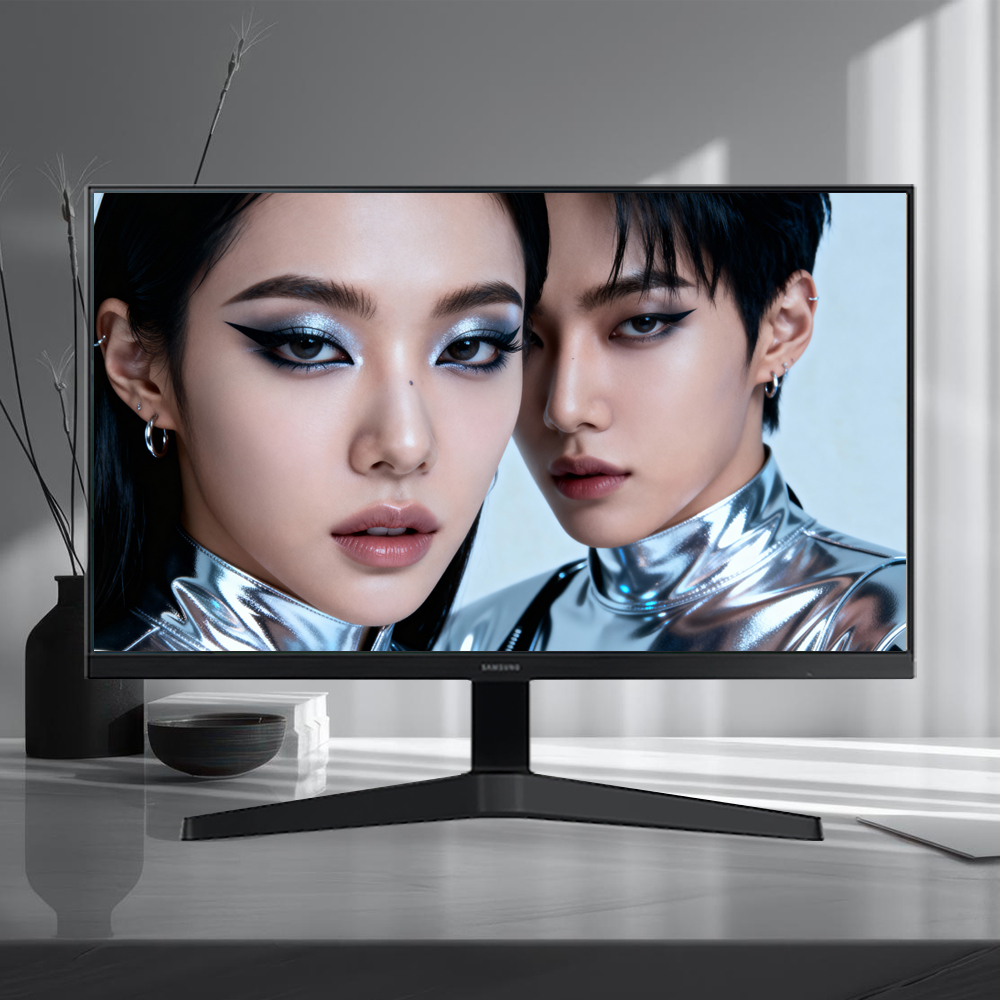 삼성전자 60.4cm(24인치) 100Hz VA 컴퓨터 모니터 듀얼 서브 와이드 게이밍 상품 이미지