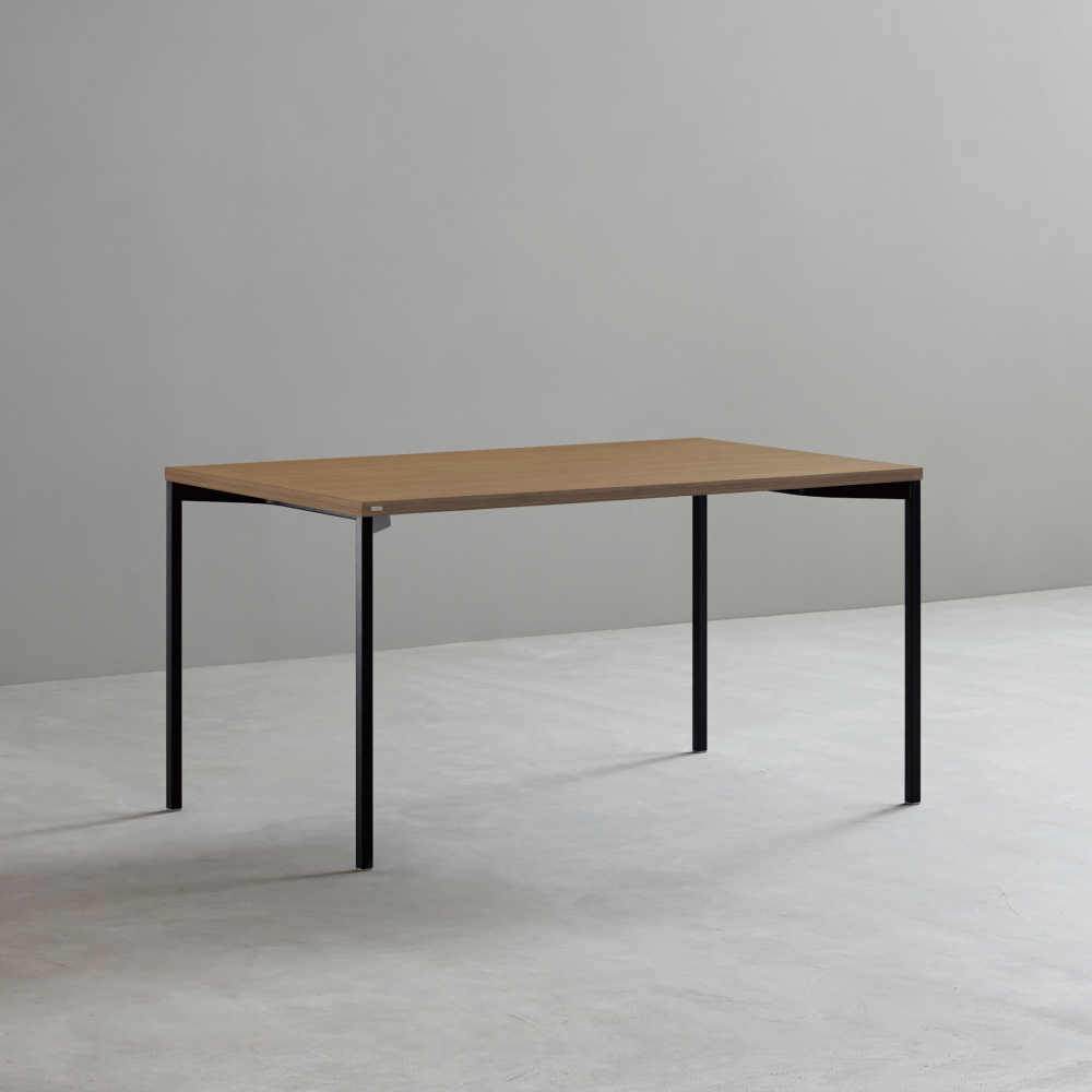 데스커 베이직 책상 1400x800mm, 화이트 - 상세 이미지 5