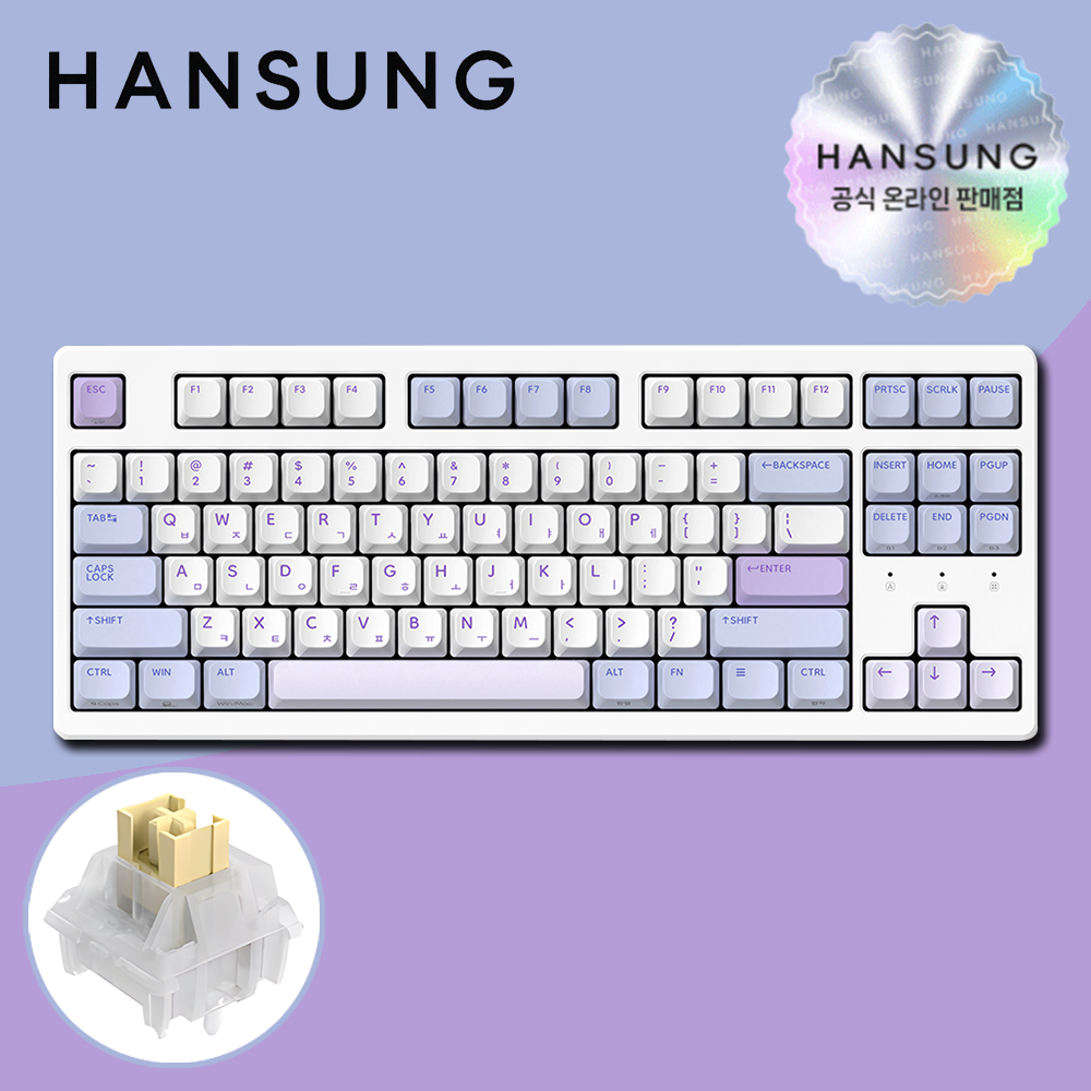 한성 TFG Cloud Max CL 블루베리스무디, 저소음 브라운슈가 토독, 35g - 상품 이미지