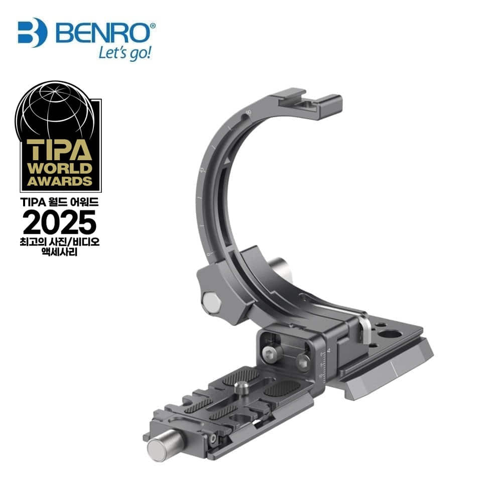BENRO 회오리 듀얼 플레이트 QRB95DUAL 수평 수직 회전 멀티 브라켓