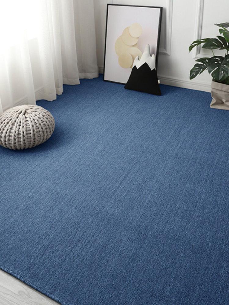 카펫 침실 카페트 대형카페트 스튜디오 대형 카페 사진관 블루 폭 200cm x 길이 200cm - 상세 이미지 2