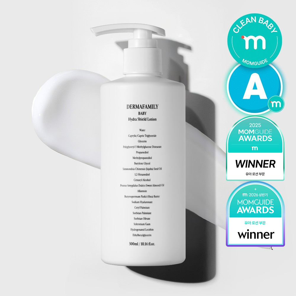 더마패밀리 베이비 하이드라 쉴드 로션 신생아 아기 세라마이드 저자극 300ml, 1개 - 상품 이미지