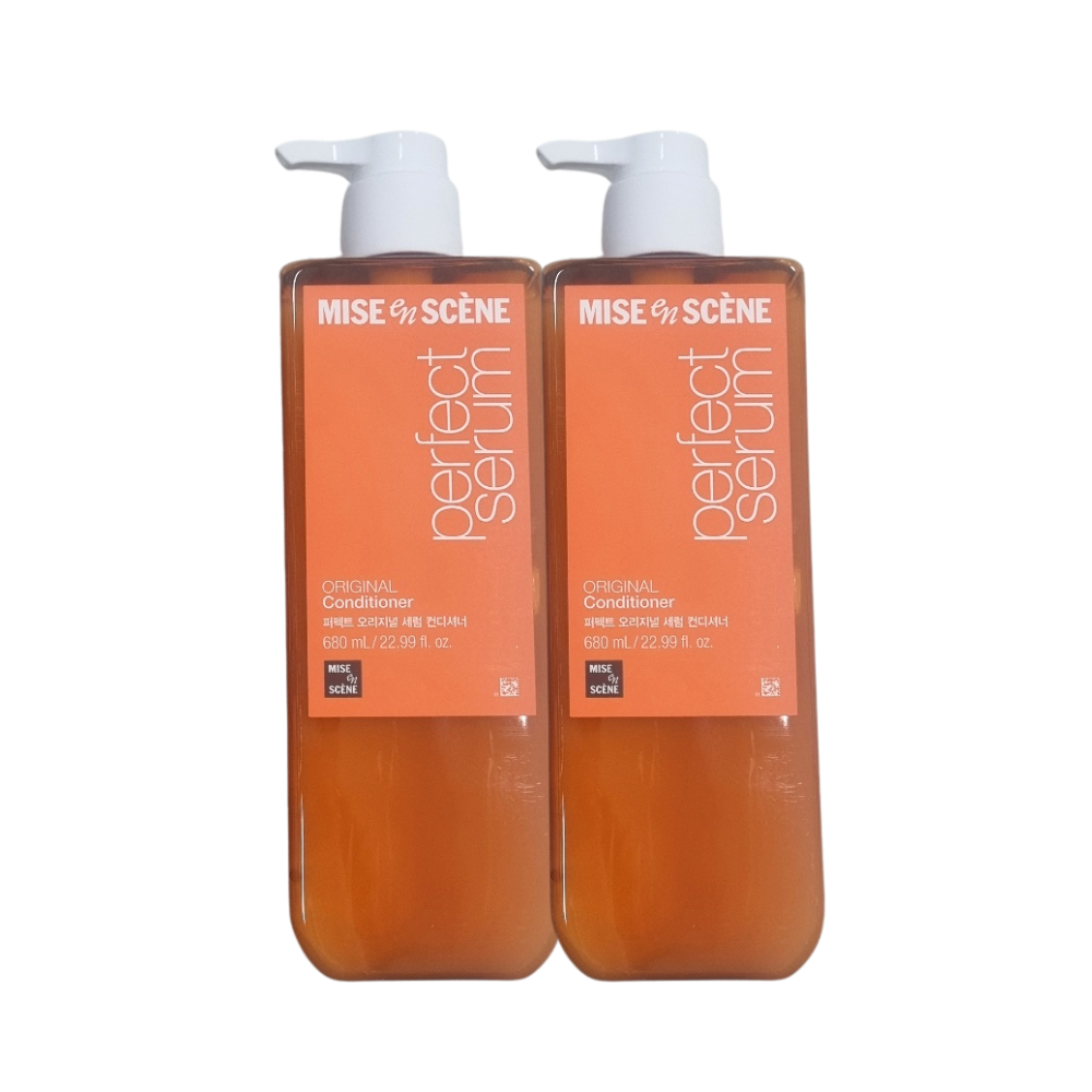 미쟝센 퍼펙트 오리지널 세럼 컨디셔너 680ml x2개 손상모발케어 - 상품 이미지
