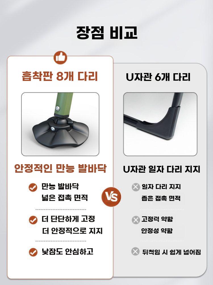 간이침대 접이식 침대 캠핑 휴대용 초경량 사무실 차박 180CM - 상세 이미지 5