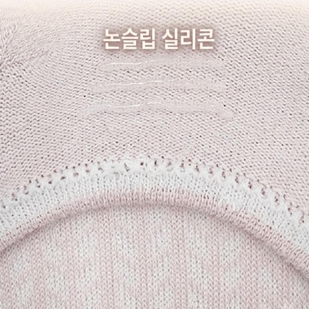 여성 여름 발목 양말 페이크삭스 벗겨지지않는 덧신 면양말 10컬레 이미지 6