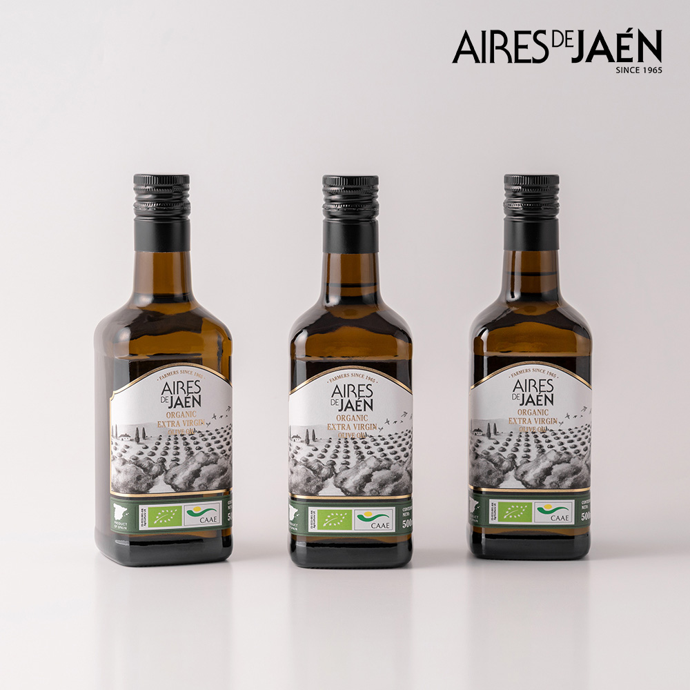 햇올리브 유기농 올리오올리바 아이레스데하엔 엑스트라버진 500ml, 3개 - 상품 이미지