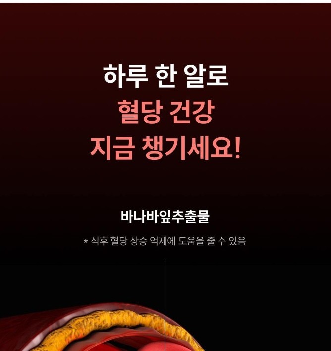 와이즐리 혈당 건강 바나바잎 추출물 60정, 3개 - 상세 이미지 2