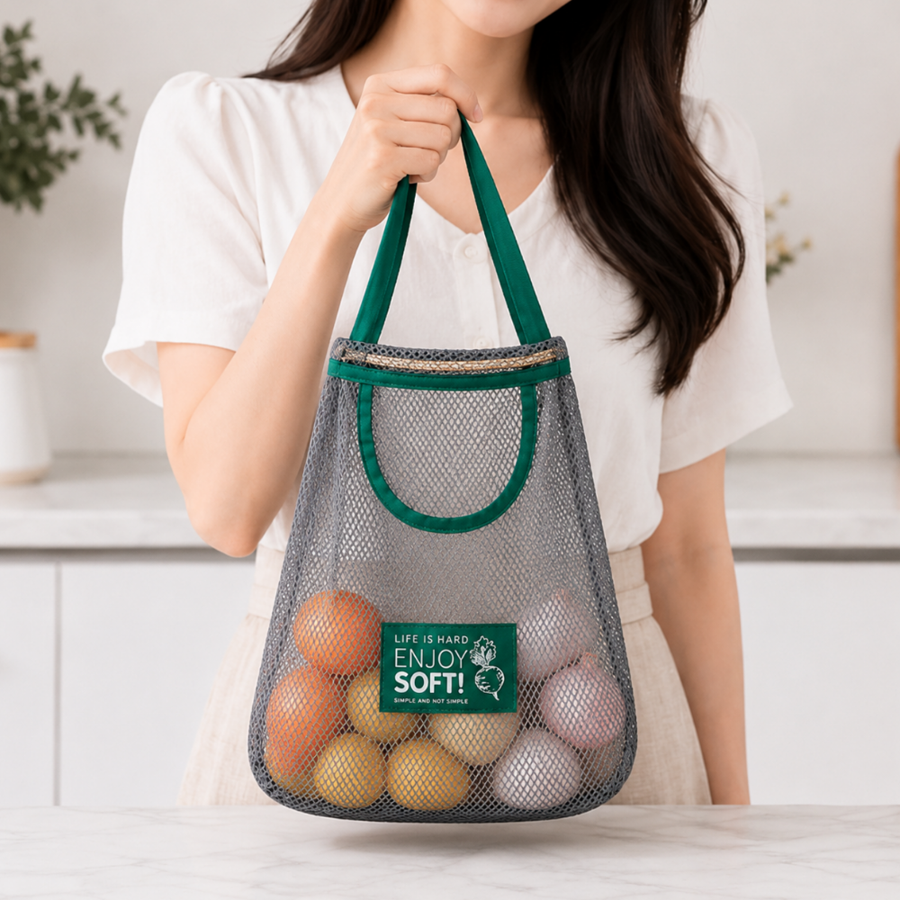양파망 마늘망 주방 보관 수납걸이 다용도 야채 과일 정리 - 상품 이미지