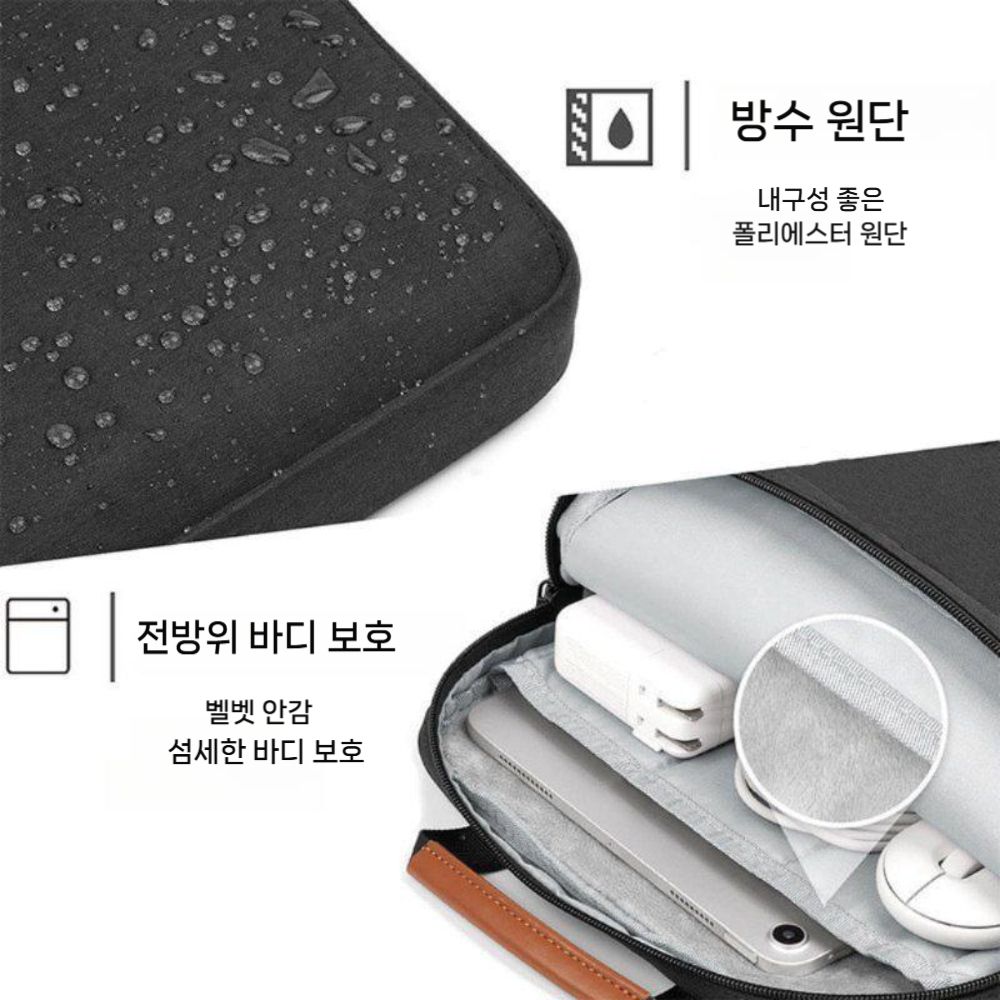 리전 Y900 태블릿 수납 가방 핸드백 13인치 숄더 크로스 백 - 상세 이미지 5