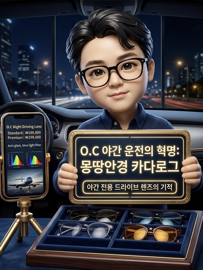 야간용 드라이버 렌즈 X 라식 라섹 시력 렌즈 보호용