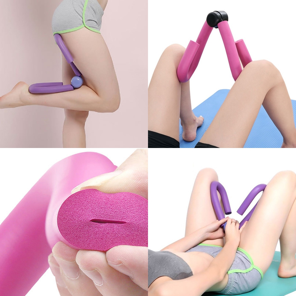 다리 허벅지 운동 기구 조이기 요가링 내전근 케겔 하체 코어 홈트 종아리 마사지 근력 - 상품 이미지
