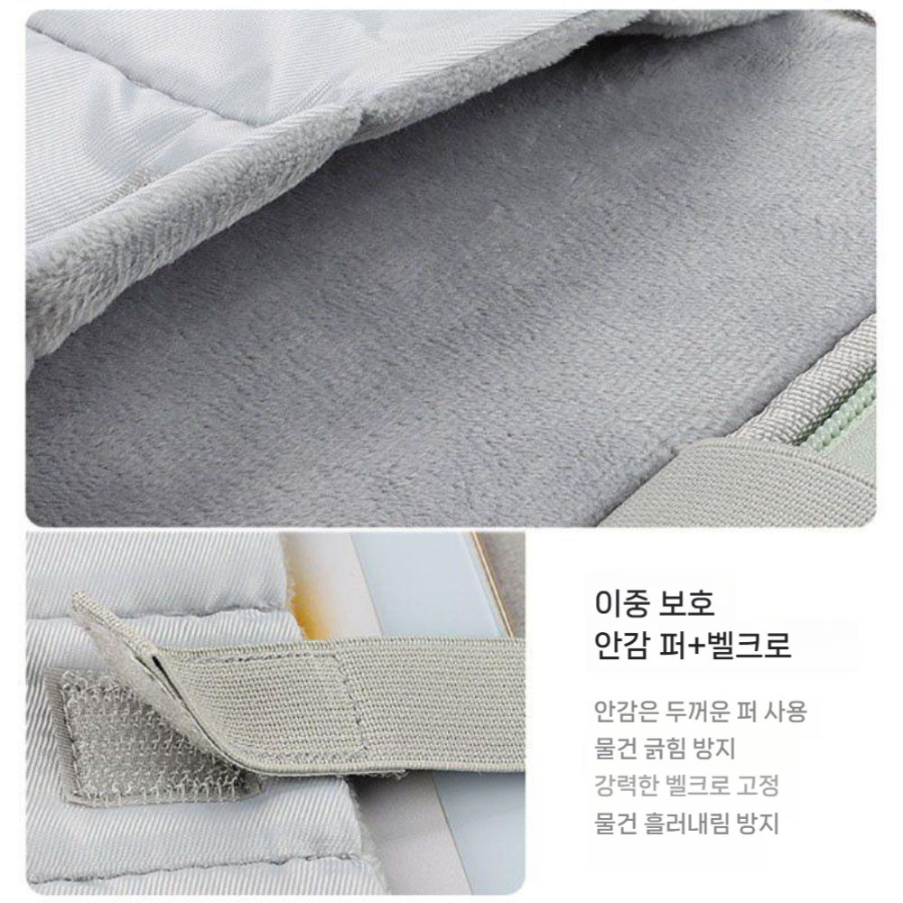 리전 Y900 태블릿 보호 핸드백  수납 가방 13인치 내부 슬리브 파우치 - 상세 이미지 4